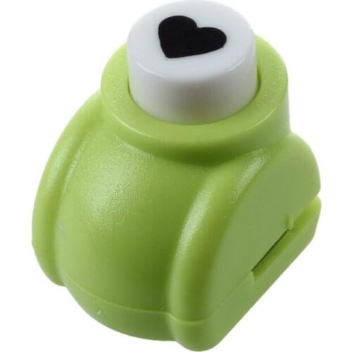 Heart Shape Paper Shaper Punch Scrapbook Cards Craft DIY Photo Album