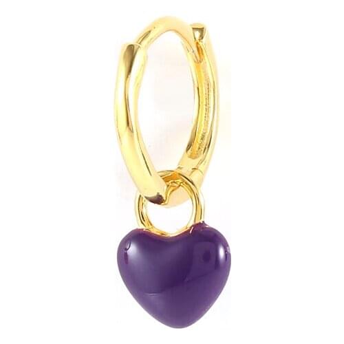 2021 Womans Earrings 925 Silver Neon Huggies Earring Enamel Dripping Oil Cartilage Round Hoop Earring For Wedding Birthday Gift