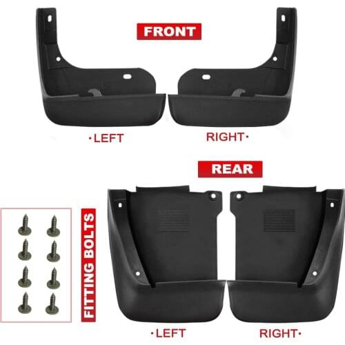 Mud Flaps Splash Guards Replacement for Honda Accord 2003-2007 Front and Rear 4-PC Set
