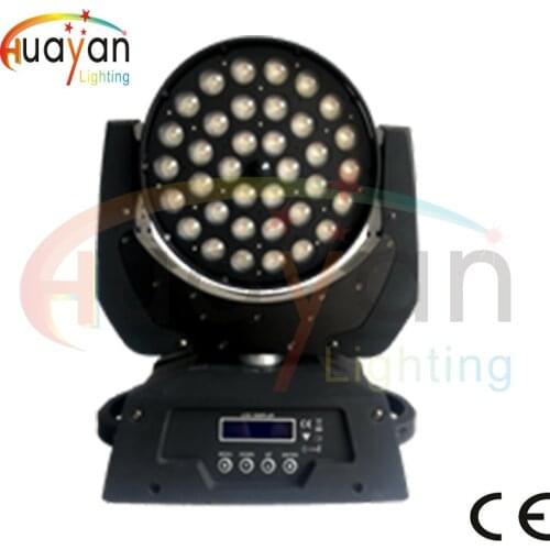 LED 36x10w RGBW 4in1 Wash/Zoom Light DMX512 Moving Head Light Professional DJ /Bar /Party /Show /Stage Light