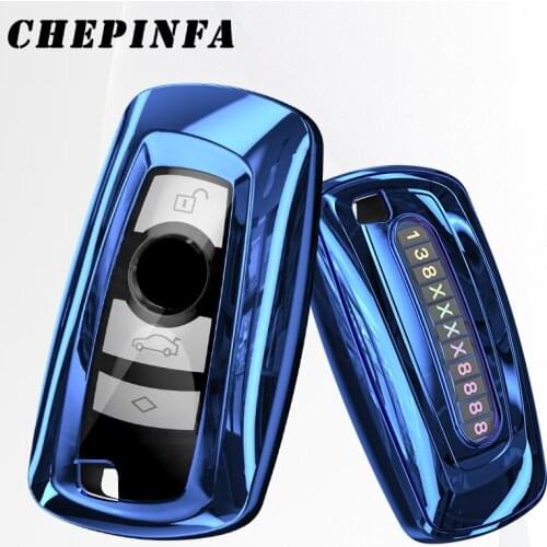 TPU Car Key Case Full Cover Protect Shell For BMW X1 X3 X4 M1 M2 M3 GT F20 F10 F20 F25 F26 F30 F40 520 525 520I 530D E34 E46 E60
