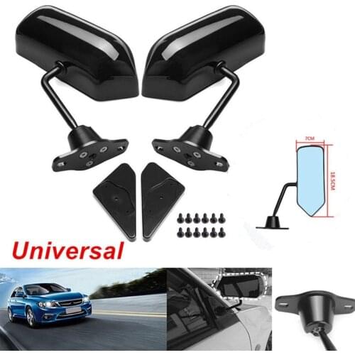 Universal Car Racing Mirror Classic Retro Door Wing Side Mirror Rearview Mirror California Style Car Accessories