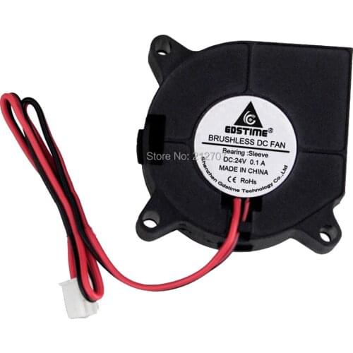10PCS Gdstime 4cm 40mm 40 x 40 x 20mm 4020s 24V 2Pin Mini DC Cooling Blower Fan