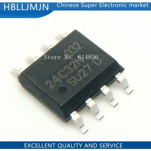 20PCS AT24C32 SOP-8 AT24C32-10SU-2.7 SOP AT24C32AN 24C32AN 24C32 SOP8
