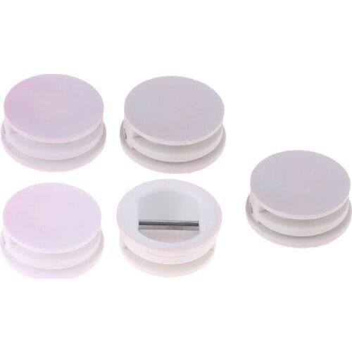 5pcs Surfboard Short/Long Board Leash Leg Rope Repair Plugs (White)