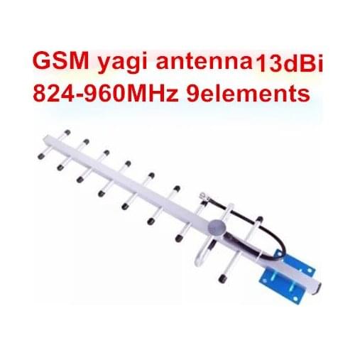 GSM 900M yagi antenna 11dBi CDMA phone outddor yagi 9 elements 2G roof telecom tower aerial