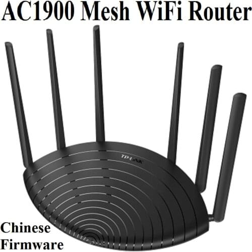 Chin-Firmware 6* Antennas Beamforming Wireless WiFi Wave2 3X3 MU-MIMO Mesh Router 11AC 2.4G 600M 5.0GHz 1300M 1000M WAN/LAN Port