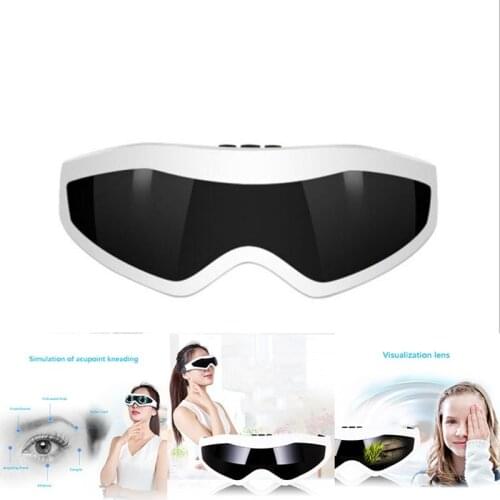 Electric Hot Compress Eyes Care Massage Eyes Care Device Relax Vibration Magnet Therapy Eye Massager