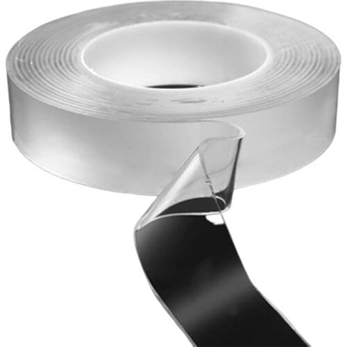 Best Quality Transparent Seamless Double-Sided Tape Washable Reusable Double-Sided Adhesive Glue Removable Clean Glue Household