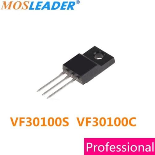 Mosleader 50pcs TO220F VF30100S VF30100C VF30100 30A 100V High quality