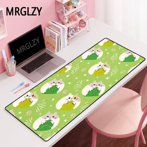 MRGLZY Drop Shipping Cute hamster Mouse Pad Gamer Large kawaii DeskMat Computer Gaming Peripheral Accessories MousePads for LOL
