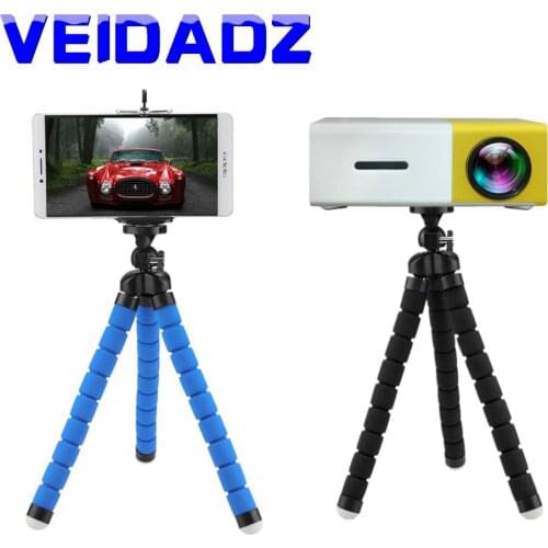 VIEDADZ 6mm Octopus Stand Portable Mmini Tripod Compatible with Mini Projector Camera Octopus Phone Stand