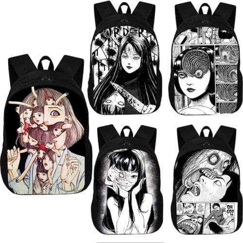 Jorogumo / Sluggirl Cartoon Horror Manga Backpack New Single-Layer Youth Student School Bag Boy Girl Backpack