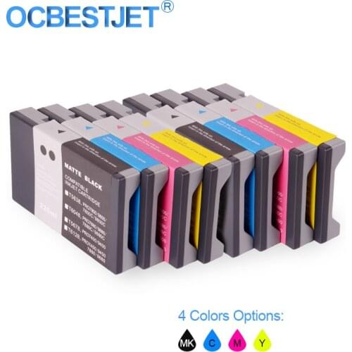 T5671-T5674 T6121-T6124 Compatible Ink Cartridge Filled With Ink For Epson Stylus 7400 7450 9400 9450 220ML/PC (4Colors Options)