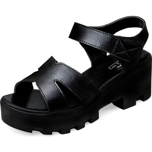 Women New Brand Sandals Home Non-slip 2021 Lady Wedge Slippers Plastic Female Girls Cool Garden Shoes Hot Sale Platform Footwear