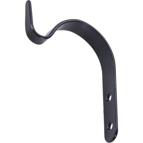 1/2Pcs Wall Hook Key Hooks Hangers Black Wall Mounted Hooks Rustic Key Coat Bag Hat Hanger 56*10mm Hooks Wall Hanging Hooks