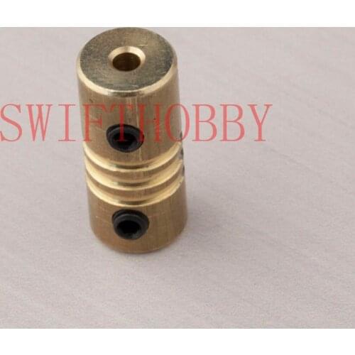 1PC JOINT COUPLER 2.3 mm - 2.2mm BRASS EP ELECTRIC RC BOAT ESC MOTOR COLLET