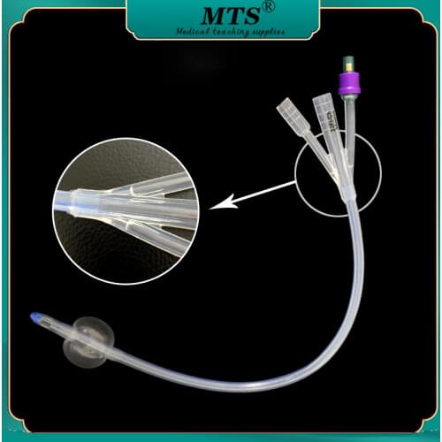 3 way Medical Silicone Urethral Sounds Catheter Silicone Foley Catheter Male Catheter and sounds 10pcs