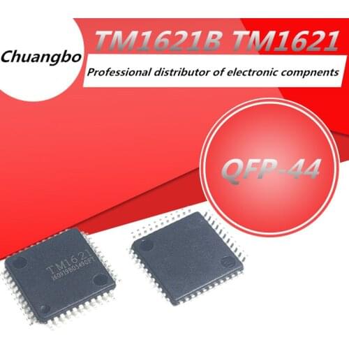 10pcs TM1621 TM1621B SSOP48 RAM mapping 32*4 LCD driver chip dense pin