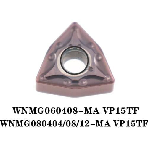 100% Original WNMG WNMG060408 MA VP15TF WNMG080404 MA WNMG080408 MA WNMG080412 10pcs CNC lathe Insertion Carbide Insert Quality