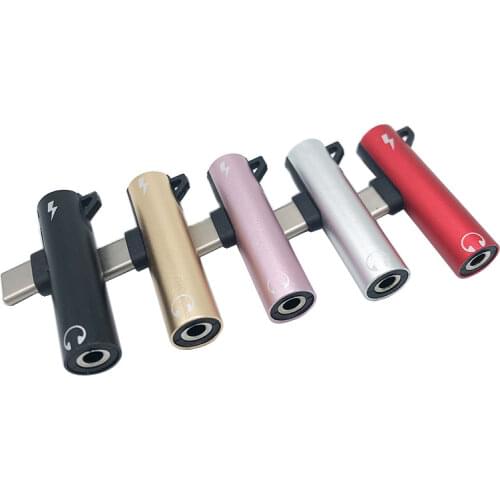 2 in 1 type c 3.5mm aux adapter USB C to 3.5mm AUX Headphone Adapter for xiaomi mi 9 8 6 Type-C 3.5 Jack Earphone Audio adapter