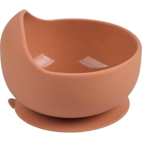 3 Pcs Baby Training Feeding Food Bowl Spoon Fork Set Silicone Suction Utensil popular