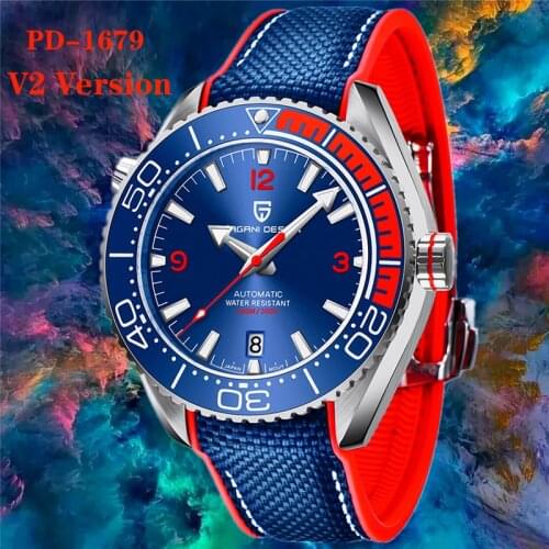 PAGANI DESIGN Classic Luxury Mens Automatic Waterproof Watch Top Brand Sapphire Glass NH35A Movement Mechanical Watches Men