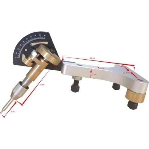 Jade Grinding Faceted Manipulator Gem Faceting Machine Jewel Angle Polisher Index Wheels Handle