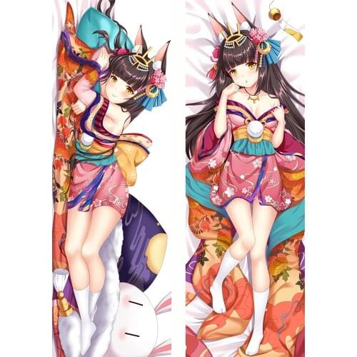 Game Azur Lane Nagato Dakimakura Hugging Body Pillowcase Otaku Pillow Cover Case 100x34cm 150x50cm
