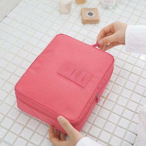 New Multifunctional Woman Travel Cosmetic Bag Outdoor Portable Waterproof Toiletries Organizer Female Make up Cases Storage Bags