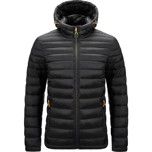 Men 2021 Winter Brand Warm Waterproof Thick Jacket Parkas Coat Men New Autumn Windproof Detachable hat Slim Parkas Jacket Men