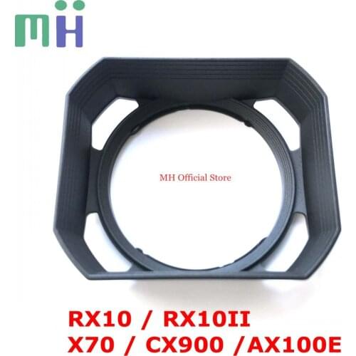 NEW X70 RX10 RX10II CX900 AX100E Lens Hood Front Protector Cover Ring For Sony PXW-X70 DSC-RX10 DSC-RX10II HDR-CX900 FDR-AX100E
