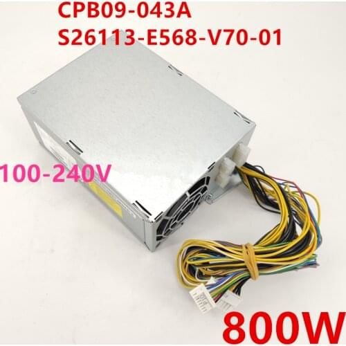 New Original PSU For Fujitsu R920 M720 800W Power Supply CPB09-043A S26113-E568-V70-01
