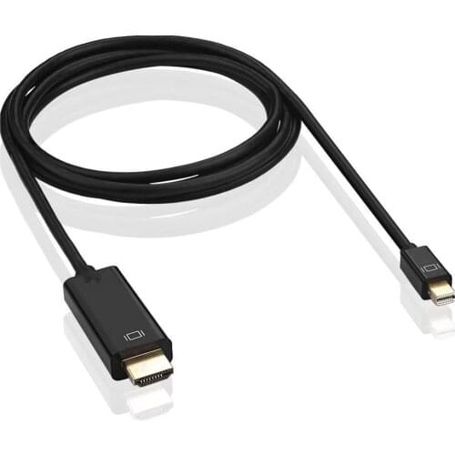 KUYiA Thunderbolt MiniDisplay Port DP to HDMI Adapter Converter Cable Audio Video Converter for Apple Macbook Pro etc