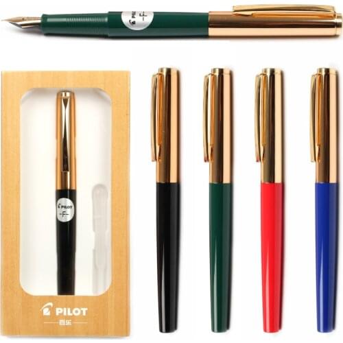 Pilot AMS-17G 22K Gold Fountain Pen F M Japan