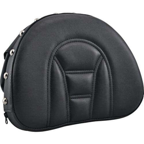 Motorcycle Driver Rider Backrest Cushion Pad For Harley Davidson Fatboy Heritage Softail Electra Glide 2007-2017