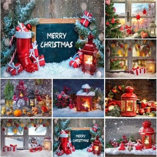 Christmas Landscape Diamond Painting Light Full Mosaic Handicraft Gift 5D DIY Diamond Embroidery Square Round Home Decoration