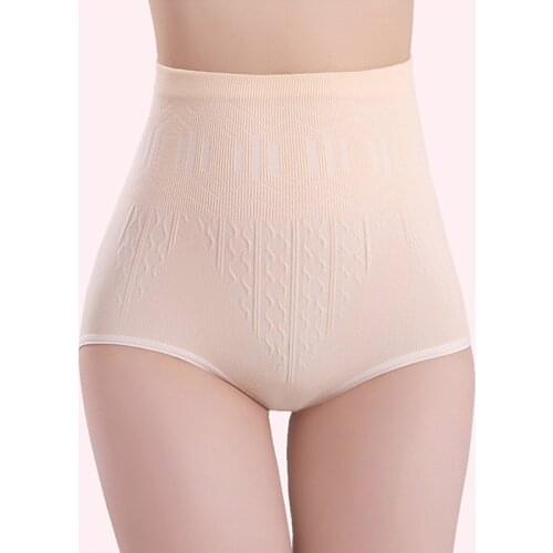 High Waist Belly Pants Shorts Postpartum Underwear Panties Shaping Pants Abdomen Shapewear Shaped Pants Abdomen Underwear