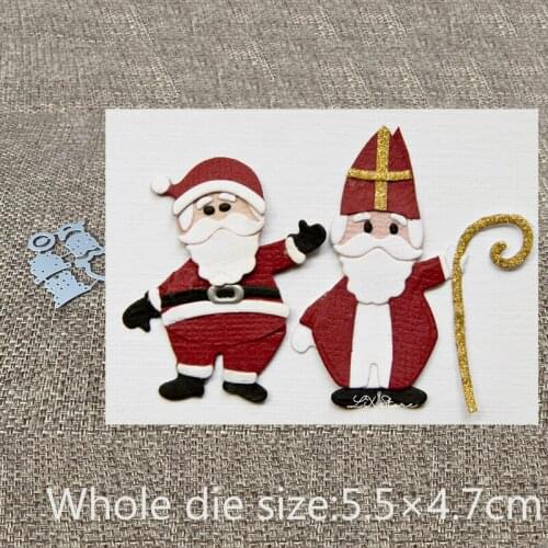 New Design Craft Metal Cutting Die die cuts cute Santa Claus decoration scrapbook Album Paper Card Craft Embossing die cuts