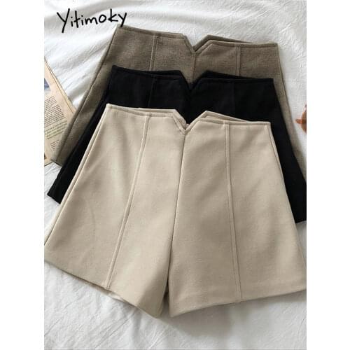 Женские шерстяные шорты Yitimoky China At AliExpress