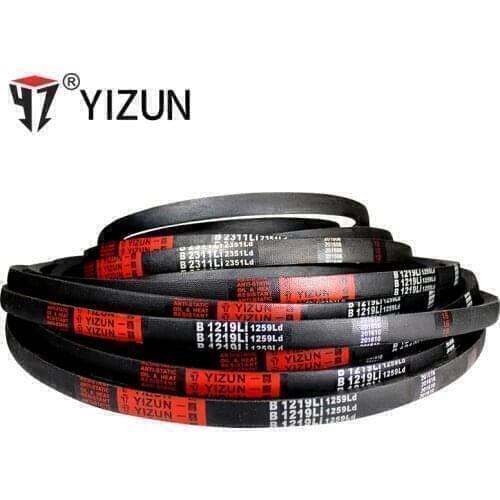 YIZUN B Type B530~787mm Hard Wire Rubber Drive Inner Length Girth Industrial Transmission Agricultural Machinery V Belt