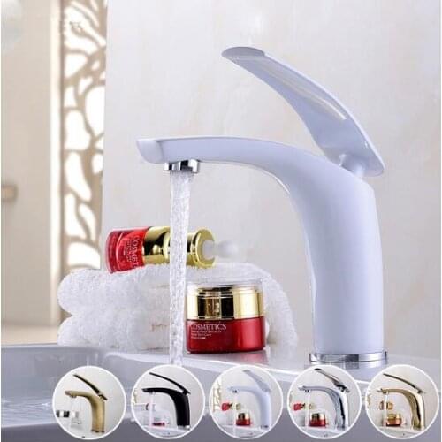YoungDaka White Bath Mixers