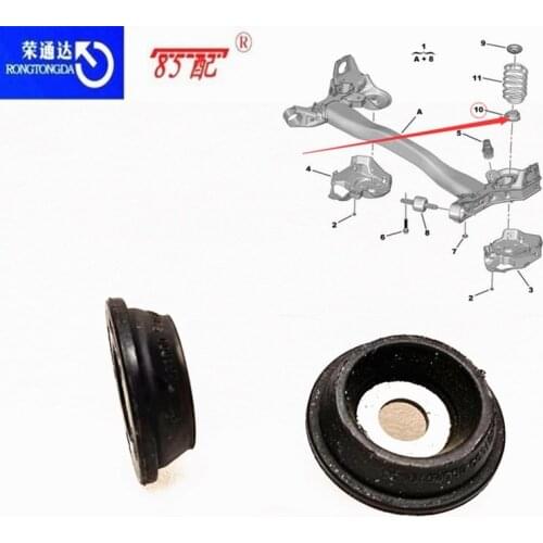 Rear shock spring bracket YL00196980 For Peugeot 4008/500 For Citroen C5 AIRCROSS Rear spring lower bowl seat