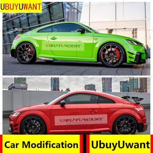UBUYUWANT For Audi NEW TT TTS TTRS Real Carbon Fiber Rear Trunk Spoiler 2015 2016 2017 2018 Car Tail Wing Decoration