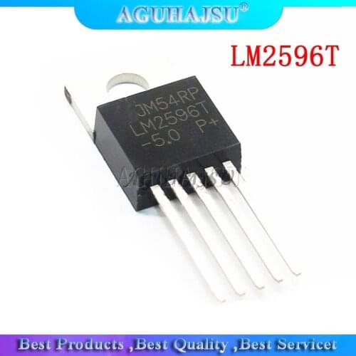 10pcs LM2596T-ADJ LM2596T LM2596 2596T-ADJ Power Converter IC TO-220