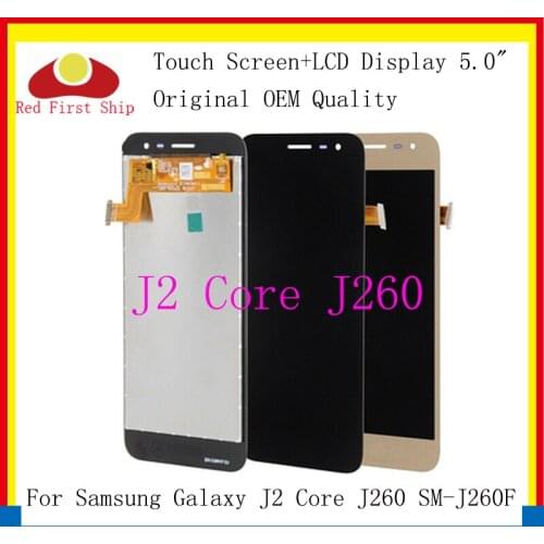 10Pcs/lot 5'' for Samsung Galaxy J2 Core J260 LCD Display Screen Touch Screen Digitizer Assembly Replace For samsung J260 lcd