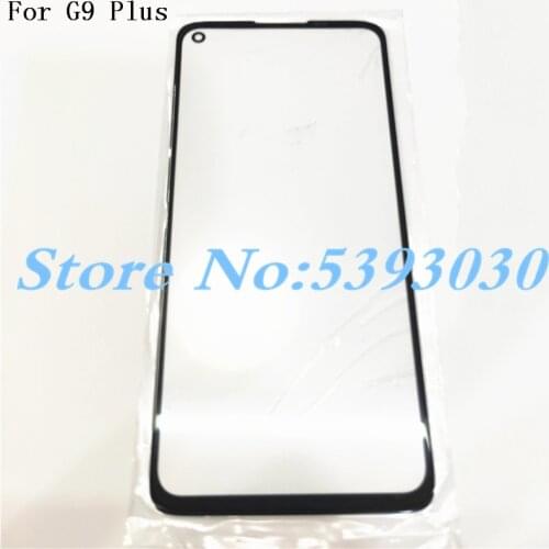 10Pcs/Lot For Motorola Moto G9 G9 Plus G9 Play G9 Power Mobile phone lcd Outer Touch Screen Front Glass Lens Cover Panel Parts
