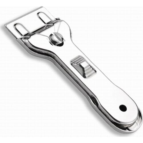 100 pces prático de vidro placa cerâmica raspador limpador removedor com lâmina para limpeza forno fogão ferramentas