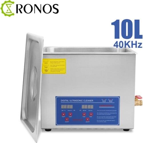 10L 15L Ultrasonic Cleaner Stainless Steel Jewelry Glasses Watch Cleaning Machine Ultra Sonic Bath Tank Tools