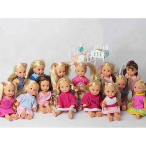 3pcs/a lot Mixed Styles Original SIMBA Kelly Dolls EVI Cute Baby Dolls Kids Excellent Gifts Mini Dolls